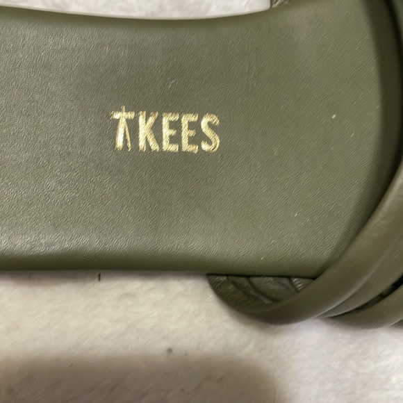 TKEES NWOT Caro Slide Sandals Olive Size 7 - Picture 6 of 11